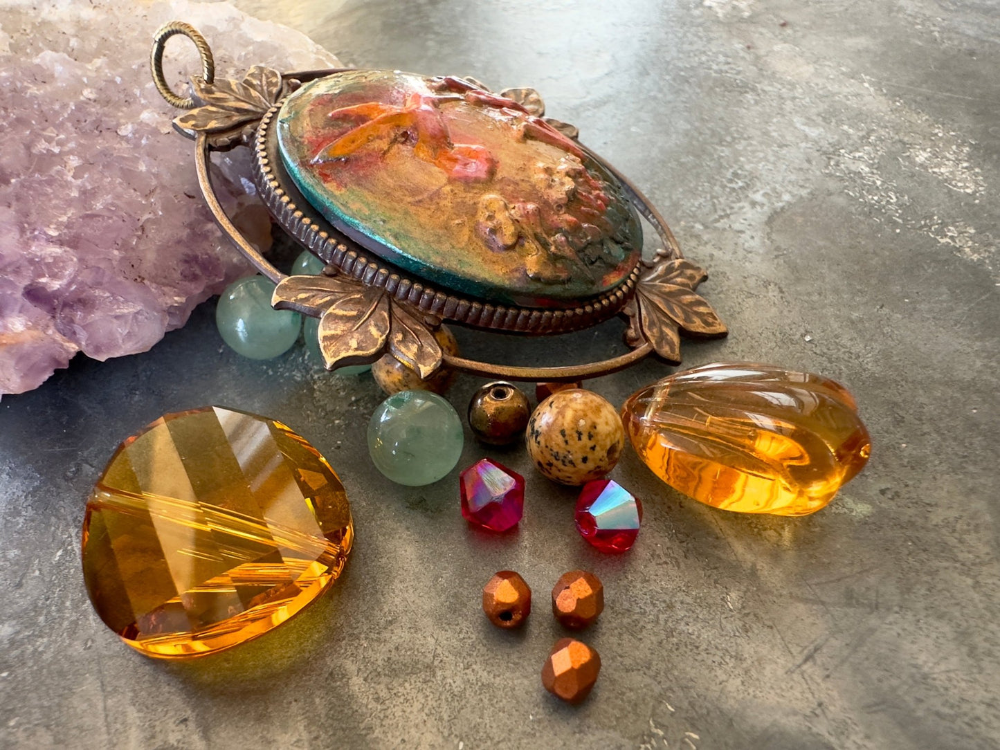 Wildwood Dancer - Finished Artisan Pendant Inspo Pack Idaho Vintaj Design - 8/23/2025 - Vintaj Live Shop ID