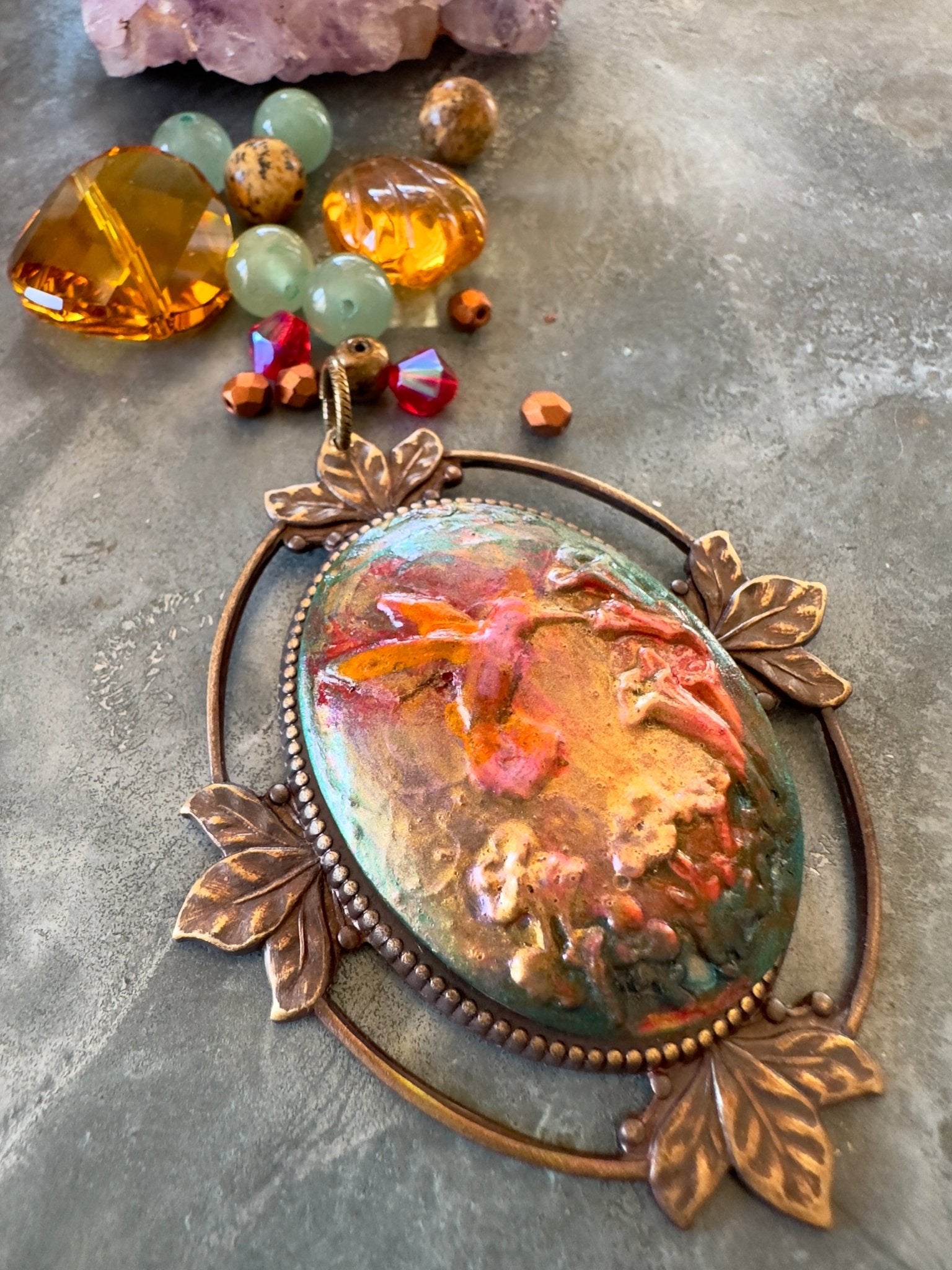 Wildwood Dancer - Finished Artisan Pendant Inspo Pack Idaho Vintaj Design - 8/23/2025 - Vintaj Live Shop ID