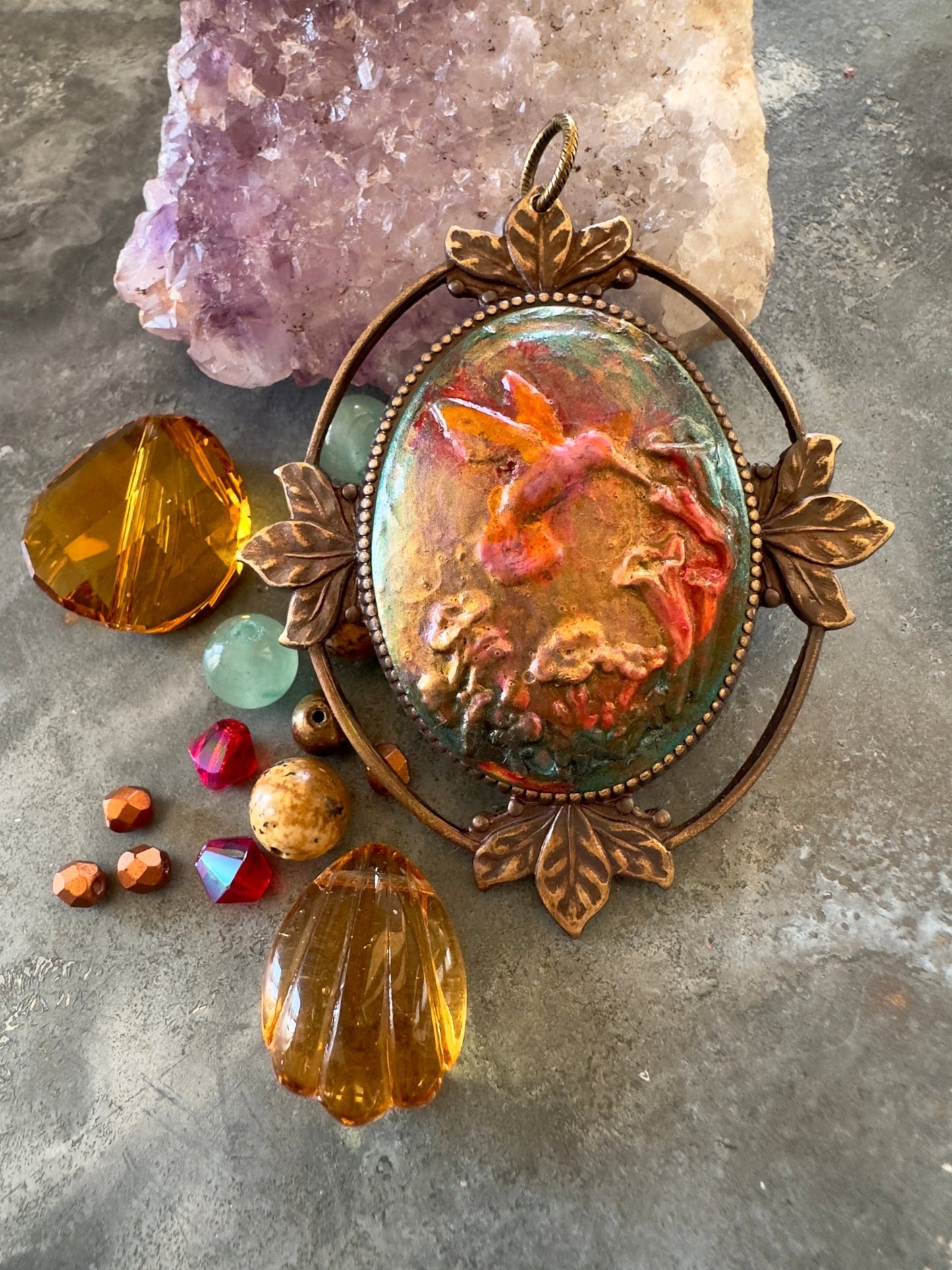 Wildwood Dancer - Finished Artisan Pendant Inspo Pack Idaho Vintaj Design - 8/23/2025 - Vintaj Live Shop ID