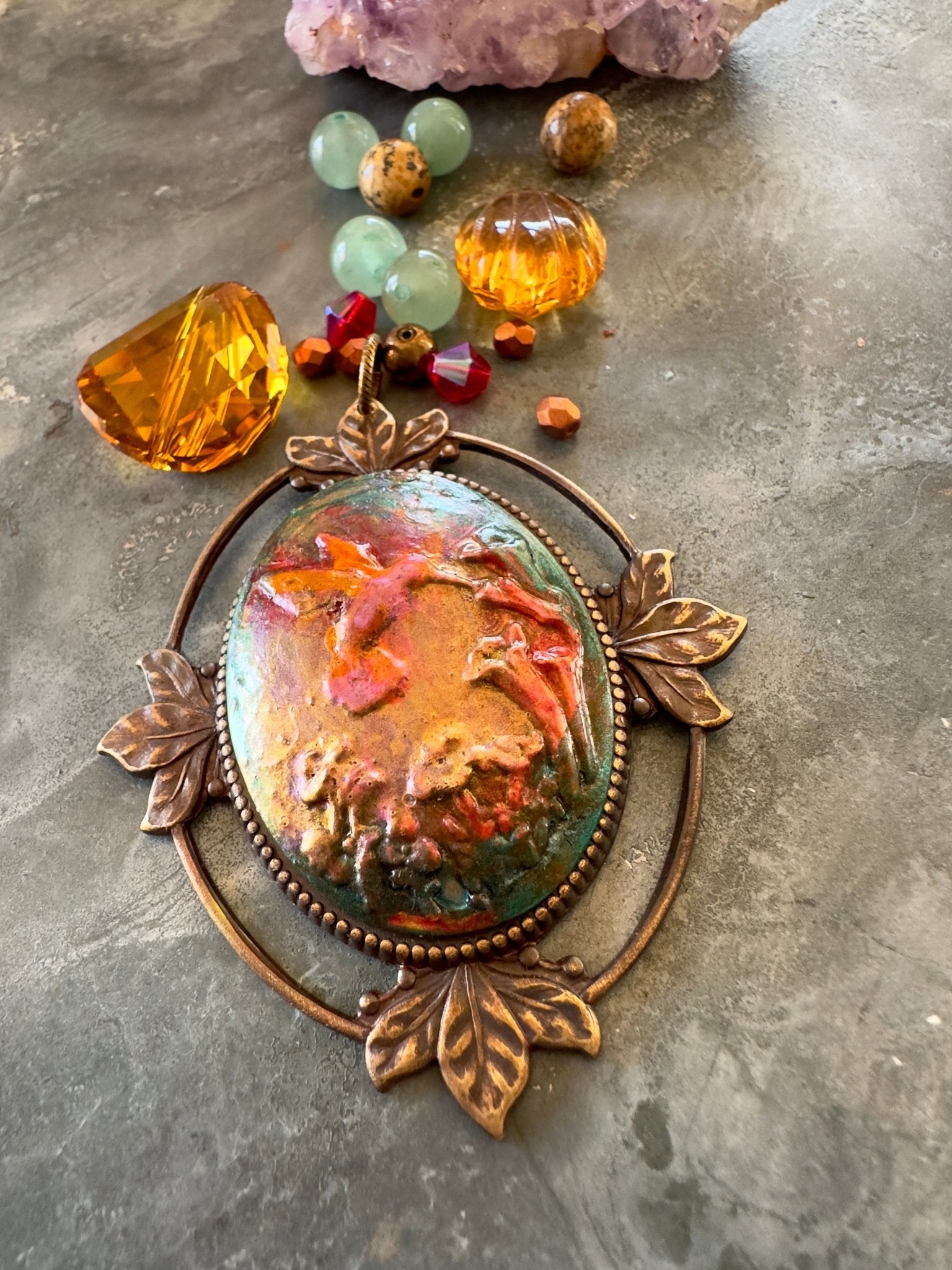 Wildwood Dancer - Finished Artisan Pendant Inspo Pack Idaho Vintaj Design - 8/23/2025 - Vintaj Live Shop ID
