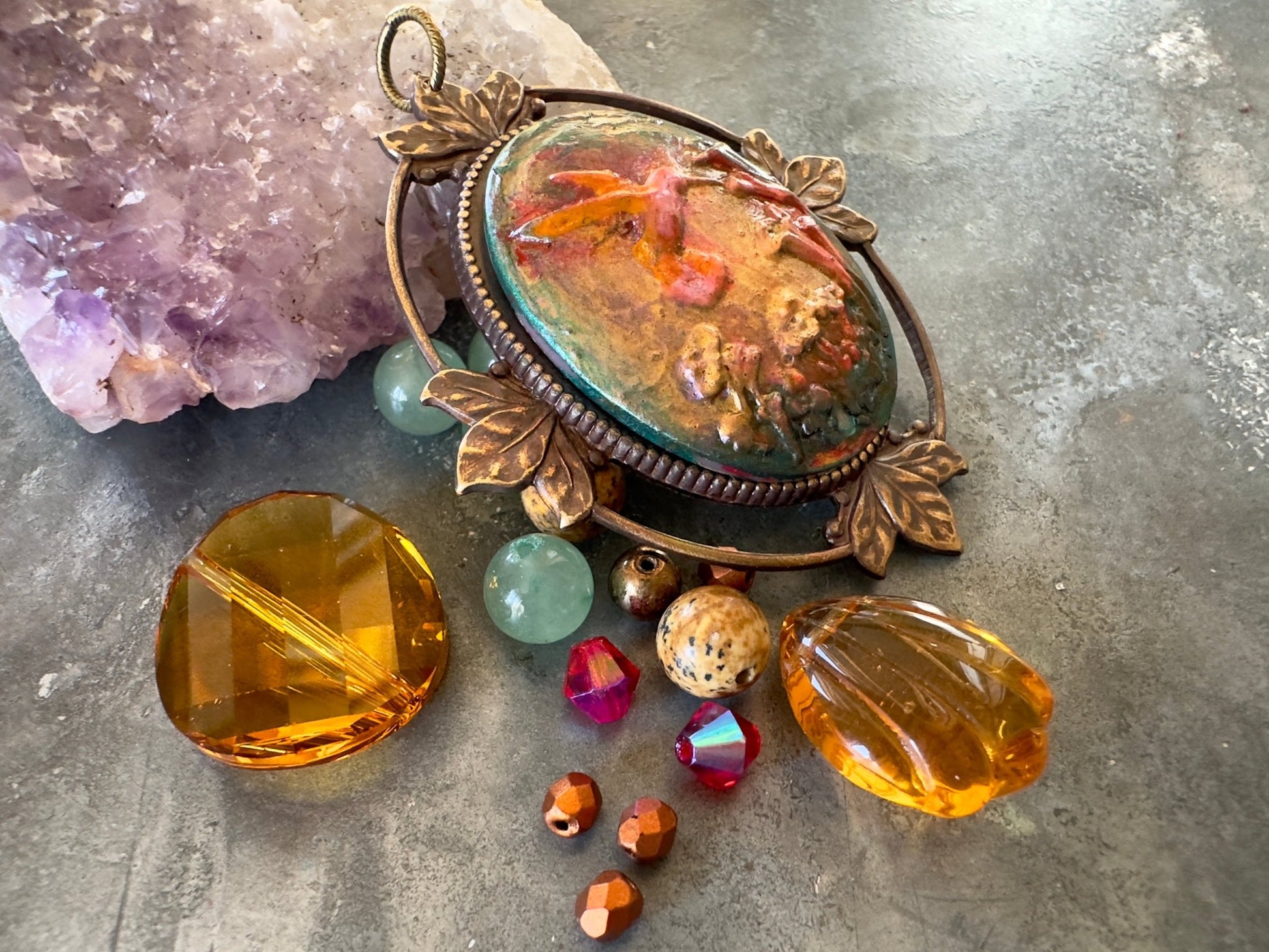 Wildwood Dancer - Finished Artisan Pendant Inspo Pack Idaho Vintaj Design - 8/23/2025 - Vintaj Live Shop ID