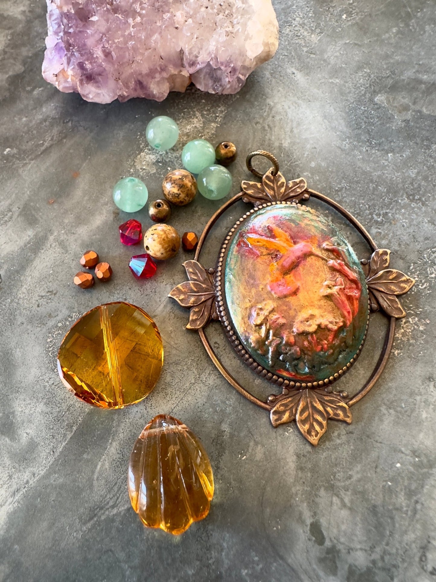 Wildwood Dancer - Finished Artisan Pendant Inspo Pack Idaho Vintaj Design - 8/23/2025 - Vintaj Live Shop ID