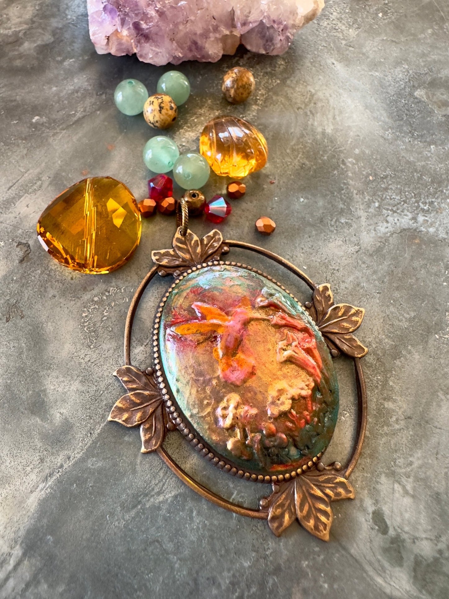 Wildwood Dancer - Finished Artisan Pendant Inspo Pack Idaho Vintaj Design - 8/23/2025 - Vintaj Live Shop ID