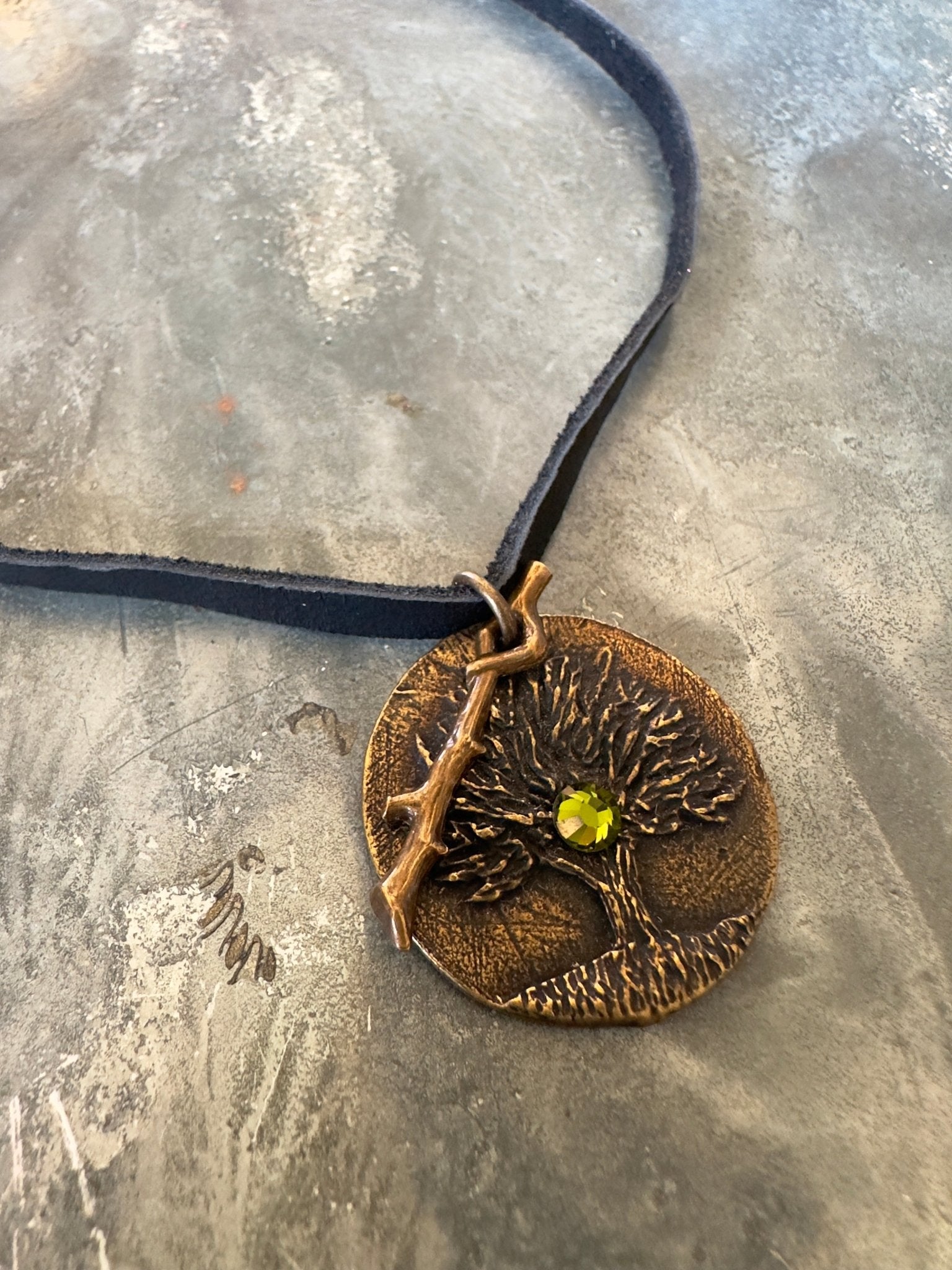 Wise Woods - Mackie Made Finished Necklace - Idaho Vintaj Design - 8/12/2025 - Vintaj Live Shop ID