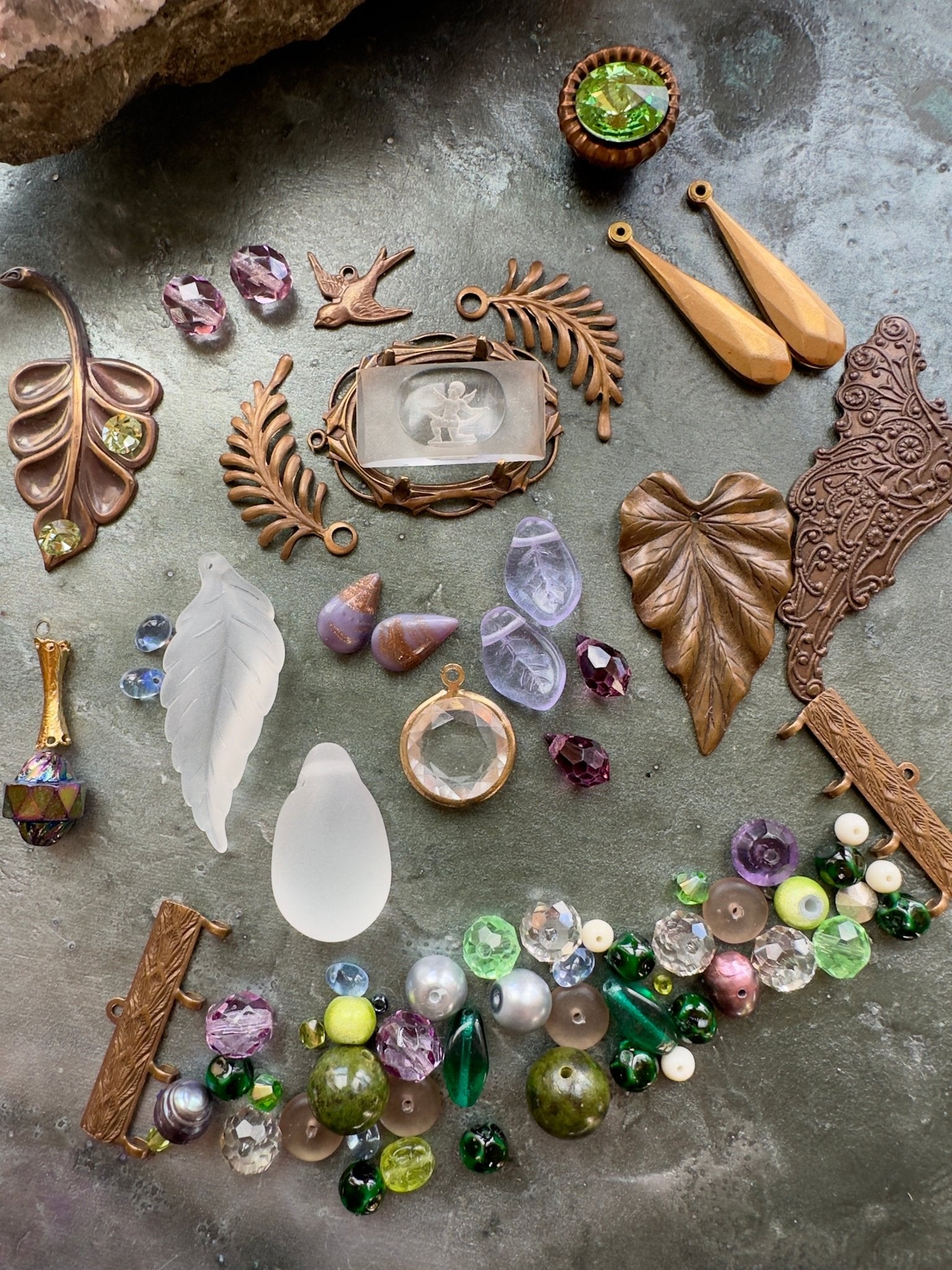 Woodland Spring - 2 For 1 Deluxe Vintaj Collection + Vintage Bead Mix ...